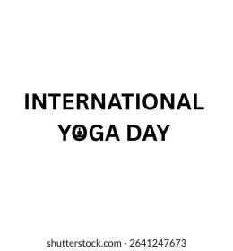 international yoga day. yoga body posture. Woman practicing yoga. vector illustration design.vector image.illustrated 