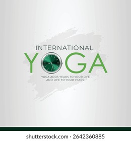 international yoga day. yoga body posture. Woman practicing yoga. creative 3D vector illustration design