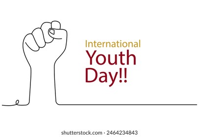 International youth day august 12 national world; 