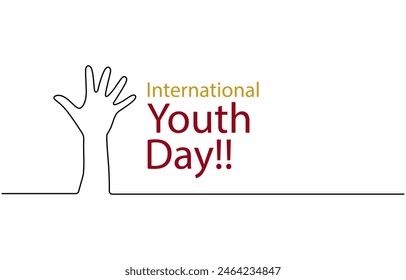 International youth day august 12 national world; 