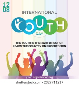 International Youth Day is commemorated every year on 12 August, bringing youth issues to the attention of the international community and celebrating the potential of youth as partners in the world.