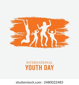 International Youth Day, Cooperation, Happy International Youth Day, 