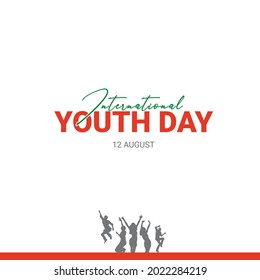 International Youth day greeting Vector Illustration Design of Youth day south africa 16 june celebration. logo youth day south africa
