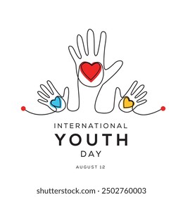 International Youth Day, held on 12 August.