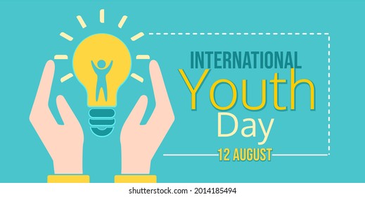 International Youth Day - Vector Illustration