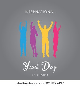 International Youth Day, Vector illustration design.