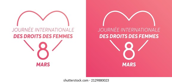 Journée internationale des droits des femmes - 8 Mars