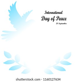 Internationnal Peace Day concept