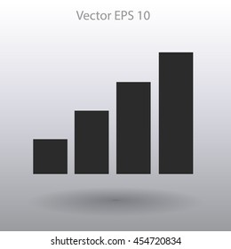 Internet access at full capacity vector icon