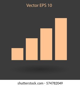 Internet access at full capacity vector icon