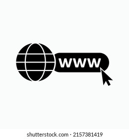 Internet Access Icon. Connection Symbol - Vector. 