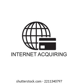 internet acquiring icon , technology icon