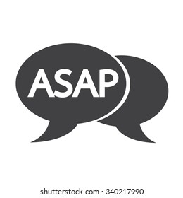 internet acronym chat bubble illustration