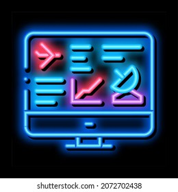 internet air navigation neon light sign vector. Glowing bright icon internet air navigation sign. transparent symbol illustration
