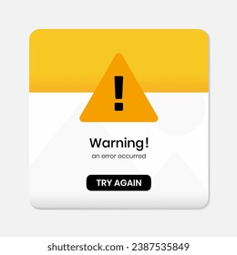 internet alert notification user interface template