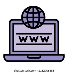 Internet bank icon outline vector. Payment money. App cash