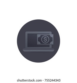 internet banking, electronic payments icon