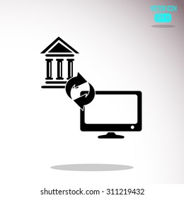 internet banking icon