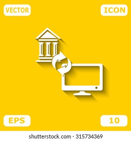 Internet banking icon