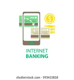 Icono de banca por Internet