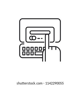 Internet Banking Modern Simple UI Vector Icon