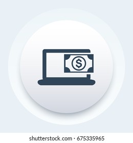 internet banking and payments icon