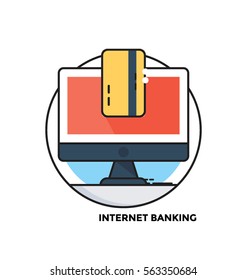 Internet Banking Vector Icon