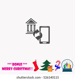 Internet banking  vector illustration.