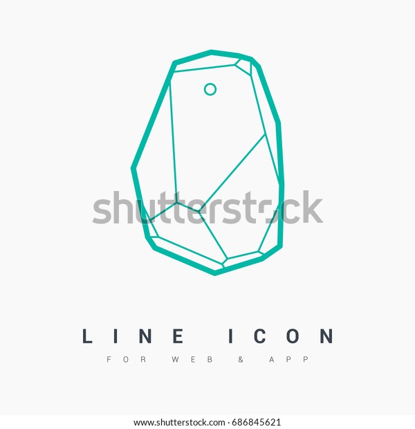 Internet Beacon Home Radar Line Vector Stock Vector Royalty Free