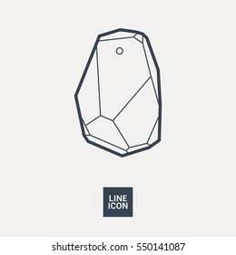 internet beacon isolated minimal icon. home radar graph line vector icon for websites and mobile minimalistic flat design. 