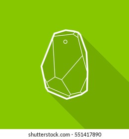 internet beacon isolated minimal icon. home radar graph line vector icon for websites and mobile minimalistic flat design. 