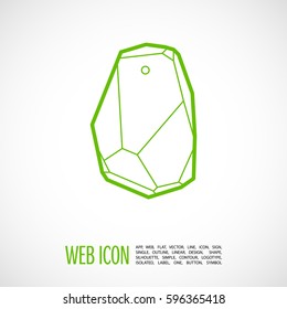 internet beacon isolated minimal icon. home radar graph line vector icon for websites and mobile minimalistic flat design. 