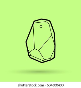 internet beacon isolated minimal icon. home radar graph line vector icon for websites and mobile minimalistic flat design. 