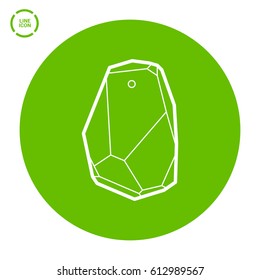 internet beacon isolated minimal icon. home radar graph line vector icon for websites and mobile minimalistic flat design. 