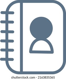 Internet book, illustration, vector on a white background.