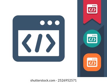 Internet-Browsing, Webseite, Webseiten-Symbol. Professionelles, Pixel perfektes Symbol. EPS 10-Format.