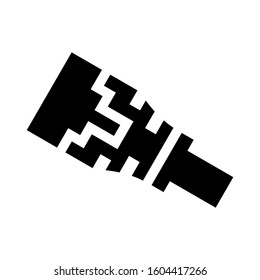 internet cable icon isolated sign symbol vector illustration - Collection of high quality black style vector icons

