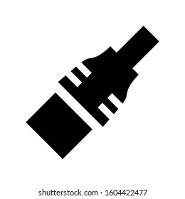 internet cable icon isolated sign symbol vector illustration - Collection of high quality black style vector icons
