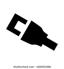 internet cable icon isolated sign symbol vector illustration - Collection of high quality black style vector icons
