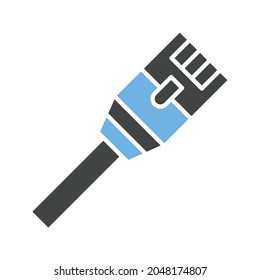 Internet Cable icon vector image. Can also be used for Physical Fitness. Suitable for mobile apps, web apps and print media.