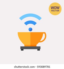 Internet Cafe Vector Icon