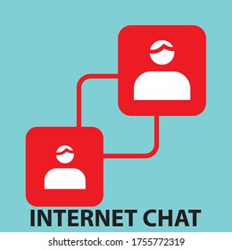 la etiqueta de chat por internet es un pedazo de papel, película plástica, tela, metal u otro material colocado en un contenedor o producto. 
