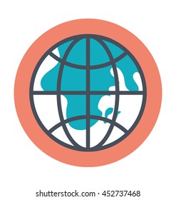 Internet Colored Vector Illustration