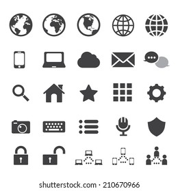 internet and communication icon