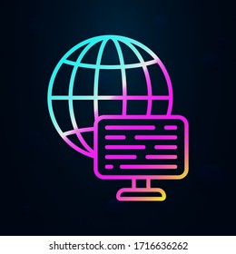 Internet, communication nolan icon. Simple thin line, outline vector of communication icons for ui and ux, website or mobile application