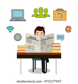 internet communication technology isolated icon vector illustration design