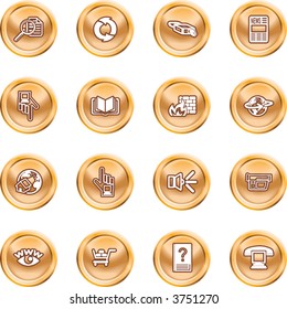 Internet or Computing Icon Set Internet or Computing Icon Set.  No meshes used