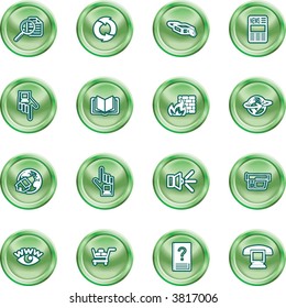 Internet or Computing Icon Set Internet or Computing Icon Set.  No meshes used