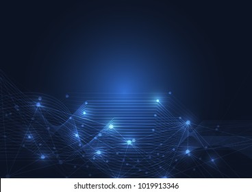 Internet Connection Abstract Sense Science Technology Stock Vector ...