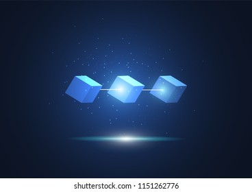 Internet connection, abstract sense of science and technology graphic design.